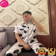 ENWEN Men/Women satin terno pajama, high quality sleepwear, Heart design, sleepwear for men/women, nightwear home wear