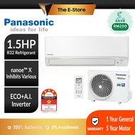 [SAVE 4.0] Panasonic [1.0HP/1.5HP] X-Deluxe R32 Aero Series INVERTER XU Series (XKH-1) Air Condition