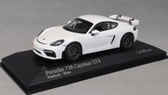 1/43 MINICHAMPS PORSCHE 718 CAYMAN GT4 2020 WHITE
