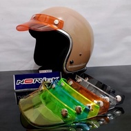 Slim colored helmet pet, Bogo Slim Head Transparent Transparent Retro Chip Bogo Helmet Hat/