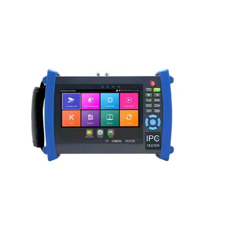 7 Inch H.264/ H.265 4K IP CCTV Tester Monitor IP CVBS Camera tester Rapid ONVIF WIFI TDR RJ45 HDMI I