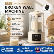 MY [In Stock]1.5L UPGRADED Intelligent Broken Wall Machine Multifunction 多功能破壁機