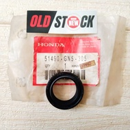 Oil SEAL SIL SHOCK Front (26X37X10.5) HONDA SUPRA SUPRA FIT GRAND ORIGINAL 100% ORIGINAL (51490-GN5-