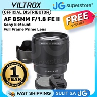 Viltrox AF 85mm F1.8 Mark II Full Frame for Sony E-Mount Mirrorless Cameras | JG Superstore