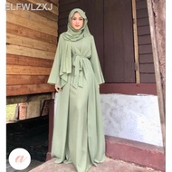 【NEW stock】✸✗☊ABAYA JUBAH MUSLIMAH PLAIN DRESS