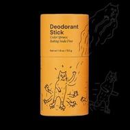 Meow Meow Tweet - Cedar Spruce Baking Soda Free Deodorant Stick