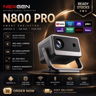 NEXGEN N800 PRO Projector Home Ultra HD Smart Projector Decoding 4K Bedroom Living Room Home Theater