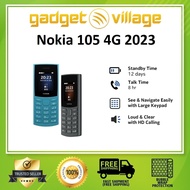 Nokia 105 4G 2023 Feature Phone - 1 Year Official Nokia Malaysia Warranty