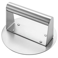 Stainless Steel Burger Press Round Burger Smasher Tool Metal Burger Smasher Kitchen Gadget