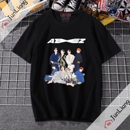 [100% Cotton] 1C Ateez T Shirts Korean Mens Singing Group 90s Vintage Clothes T-shirts Womens Clothi