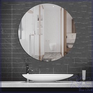 Oval Acrylic Soft Mirror Dressing Makeup Mirror Bathroom Wall Stickers Can Be Customized