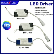 Replacement Power Supply LED LIGHT 4W-7W / 8W-24W / 12W-18W X 1W DOWN LIGHT LED DRIVES LED LIGHT DRI