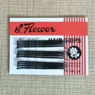 HITAM Original CHINA mini black stick clips (hair pin, hair grips, clamps, clips) small black hair