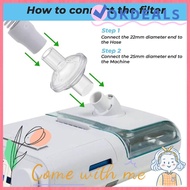 OKDEALS 2pcs CPAP Tube, 22mm Universal CPAP Filter, Disposable In-line CPAP|for Resmed