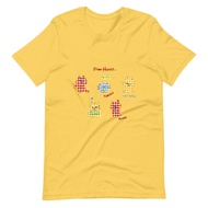 More Colors Men's T-Shirt Blow Houses Funny Pixel Art Design For Gaming Fans Casual Short Sleeve Tee