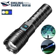 SmilingShark SD5408 Powerful Flashlight M60 6000LM Super Bright Torch Light Zoomable 10Modes with Wh