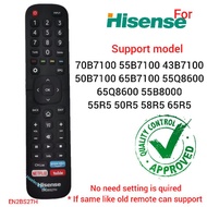 hisense smart tv remote control for EN2BS27H 55B7100 43B710050B7100 65B710055Q8600 65Q860055B800055R