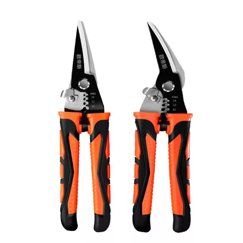 Multifunctional Metal Sheet Cutting Scissor Aviation Snip Straight Cutter Scissor Industrial Profess