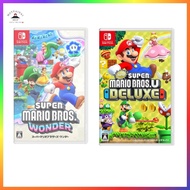 [Direct from Japan]Nintendo Switch Super Mario Bros. Wonder & Super Mario Bros. U Deluxe set of 2 lo