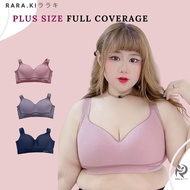 RARAKI PSFF 810 Plus Size Full Coverage Seamless Bra Size 38 - 52 CDE Cup No-Wire Extra Wide Adjusta