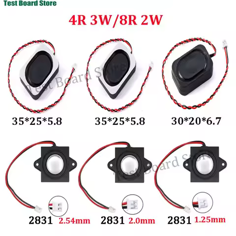 1pcs 2831/3128 Speaker 4 Ohm 4R 3W 8R 2W Full Range Cavity Sound Speaker HIFI Speaker Accessories 35