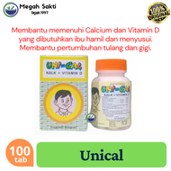 Unical Vitamin Tulang Kalsium anak dan dewasa untuk tulang dan gigi