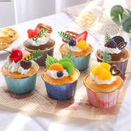 ZHAOX55OI 6PCS Faux Cream Cake Toy Shopwindow Decoration Desktop Ornament Simulation Kitchen