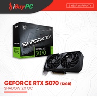 MSI GeForce RTX 5070 SHADOW 2X OC 12GB GDDR7 Graphics Card