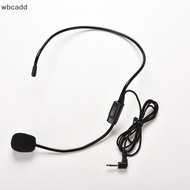 Wbcadd Vocal Wired Headset Microphone microfono For Voice Amplifier Speaker Mike VN
