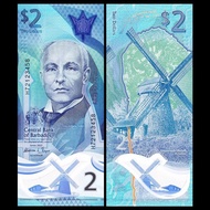 Barbados 2022 2 Dollars UNC (P-W80)