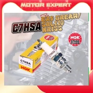 NGK SPARK PLUG C7HSA C7 EX5 DREAM KRISS SRL110 100% ORIGINAL