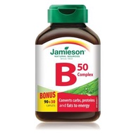 Jamieson 維他命B雜丸 B雜 B50 120粒 全新 港行 25年10月尾到期