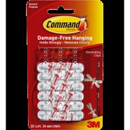 3M Command™ 無痕™ 裝飾夾 17026HK