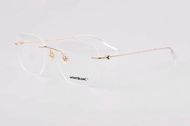 ［Project嚴選] 「Montblanc萬寶龍」 MB0101O超輕高質感無框設計/輕巧細膩光學眼鏡/男女文青設計