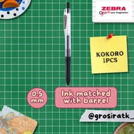 Kokoro Black Gel Pen Zebra Kokoro Color 0.5mm Black Gel Pen Kokoro Zebra 0.5mm Gel Pen 0.5 mm
