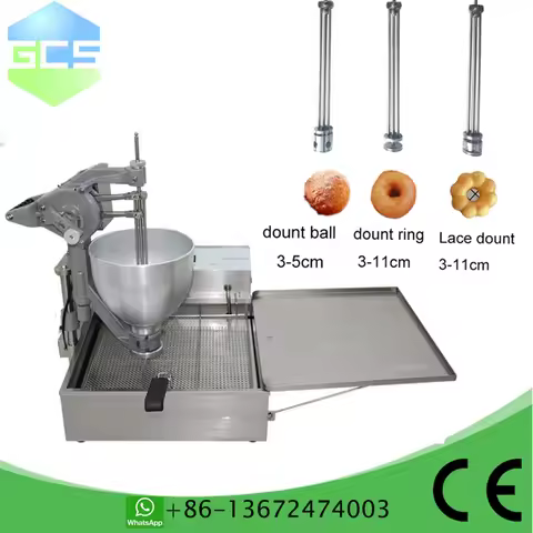 Electric/Gas Type 25L/35L Donuts Maker Machine with 3 different mould Doughnut Fryer Maker Perfect f