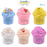 Mary Colorful Cloud Slime Fluffy Polymer Antistress Charms All for Slimes Cotton Crystal Clay Plasticine Supplies Kids T