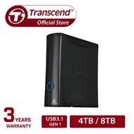 Transcend Storejet 35T3 Desktop HDD USB 3.1 (4TB/8TB)