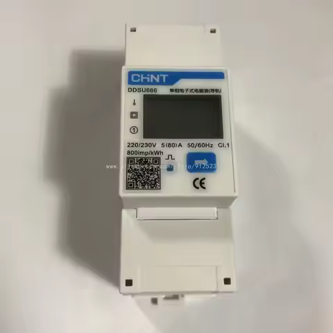 CHINT Multifunction Power Meter Programable V,A,W,KWH,VAR, RS485 Energy Meter 1 / 3 Phase 220V 380V 