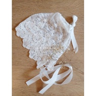 *🇲🇾 Ready Stock* Baby 👶 Veil, Holy Baptism, Lace Headcap