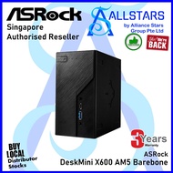 ASROCK Deskmini X600 AM5 Barebone (X600/B/BB/BOX/UK) (Warranty 3years with TechDynamic)