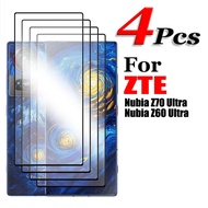 2/3/4PCS For ZTE Nubia Z80 Z70S Z70 Ultra 5G Tempered Glass For Nubia Z60 Z70 Ultra Screen Protector