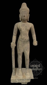 เทวรูปขอมShiva Sand Stone Sculpture แกะสลักหินทรายshiva stone carvers 120cm shiva