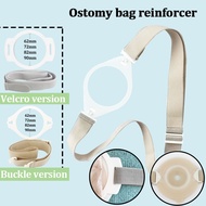 Velcro &amp; Buckle Ostomy Bag Reinforcer  Ostomy/Hernia Support Belt  Stoma Abdominal Band Adjustable Ostomy Reinforcement Belt Urostomy Bag Fixation Tool for child/kids/Adult