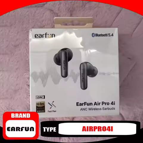 EarFun Air Pro 4i Bluetooth Headphones Active Noise Cancellation Low Latency Long Battery Wireless i