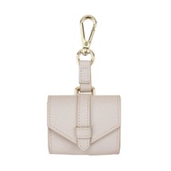 客製化禮物 AirPods Pro/AirPods 3 皮革耳機保護套 - 米色