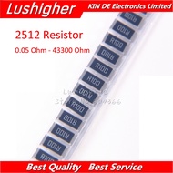 50PCS 2512 Chip Resistor 1W 1% 0.1 R 0.1 0.05 49.9 1 22 0.5 12 4.7 20R 10K 100 1.2 K 39 3920 43200 O