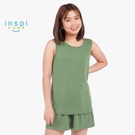 terno women pambahay sleepwear for women pajama INSPI Sleeveless Terno for Woman Shorts Pambahay Sle