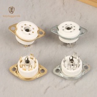 keyloggerok|  Vacuum Tube Socket Golden Plated Tube Socket 2pcs 7-pin Ceramic Tube Socket Gzc7-f Gol