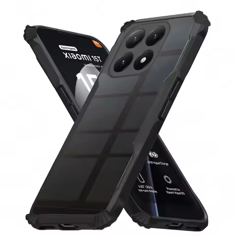 For Xiaomi 15T Case Acrylic Transparent Armor Shockproof Hard Back Cover Xiaomi15T Xiaomi14T Xiaomi1